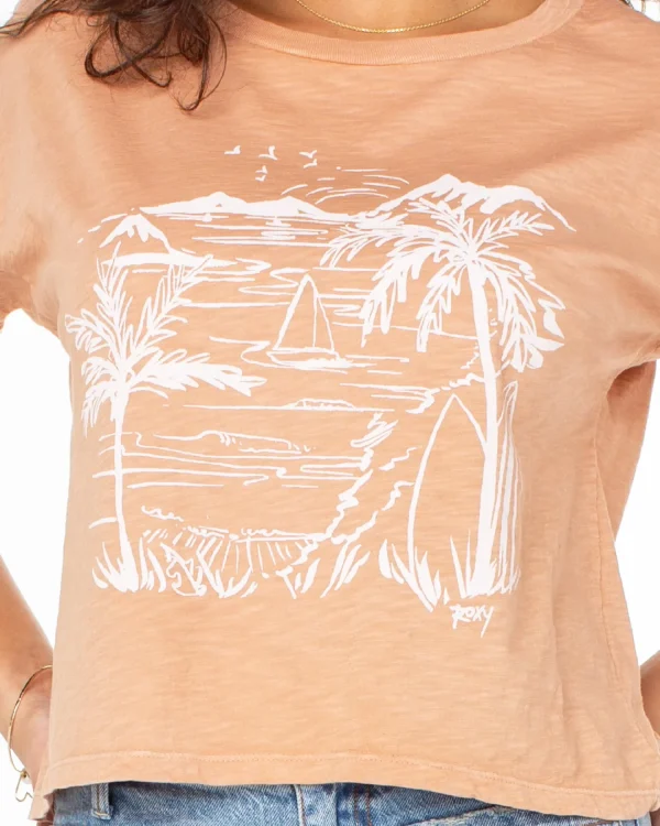 Roxy Beach Sketch T-Shirt | Tees & Tanks