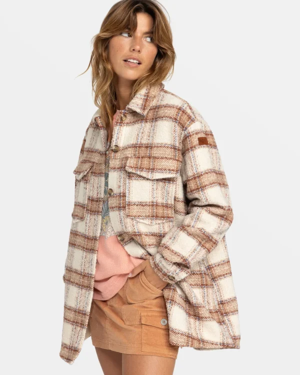Roxy Check The Swell IIII Shacket | Tops | Jackets