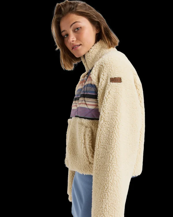 Roxy Clear Sky Full Zip Polar Jacket | Fleece & Hoodies