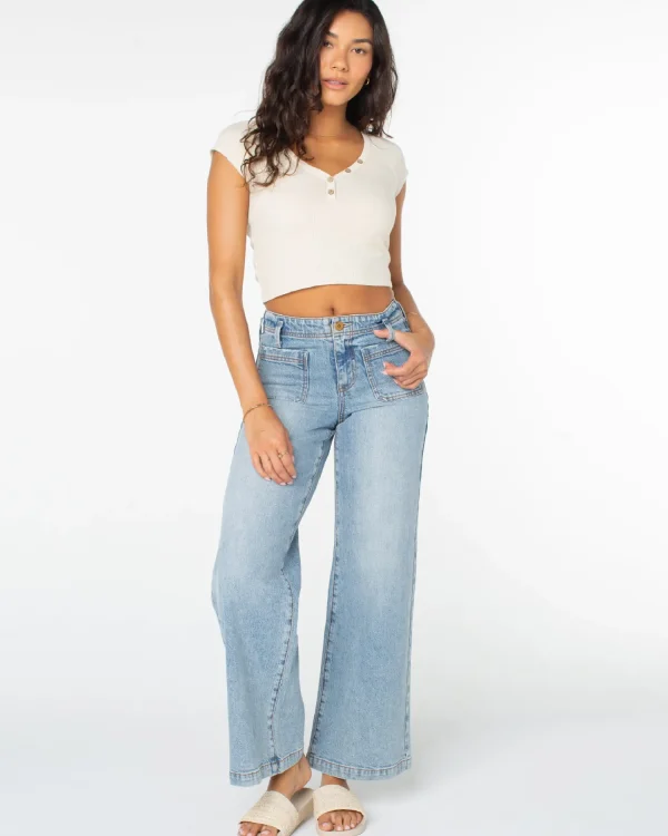 Roxy Coffee Date Top | Tops