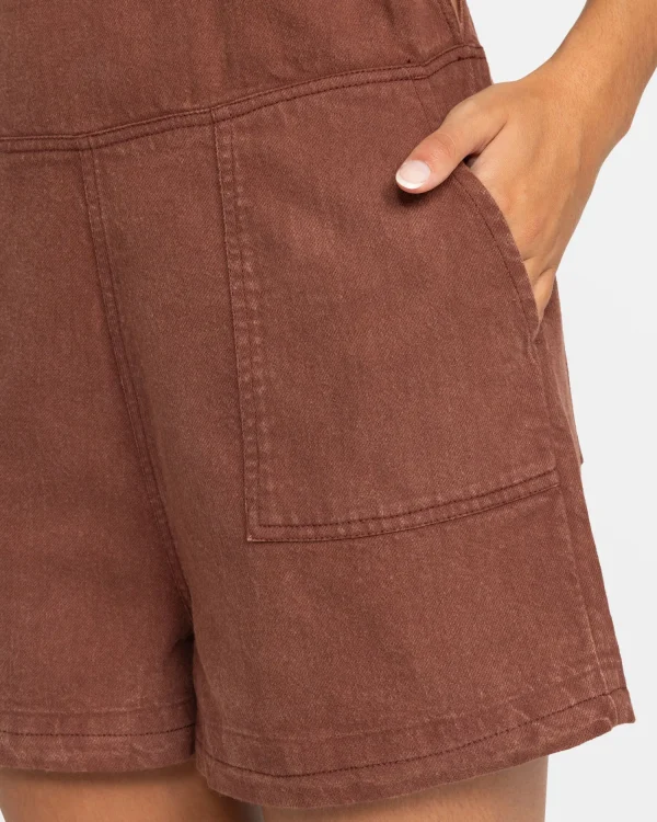 Roxy Crystal Coast Short Overall | Jumpsuits & Rompers