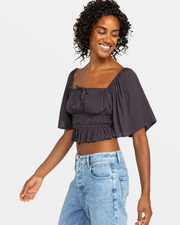 Roxy Dawn Winds Crop Top | Tops