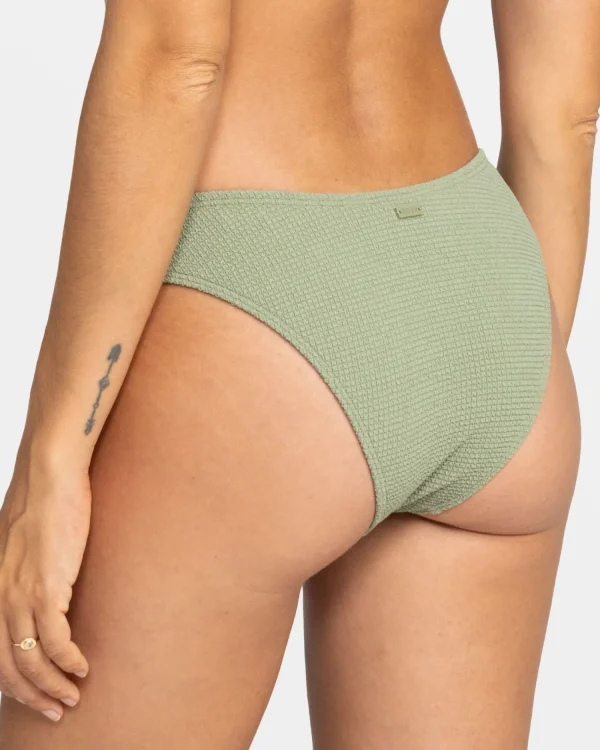 Roxy Essaouira Moderate High Leg Bikini Bottom | Bikini Bottoms