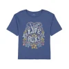 Roxy Girls 2-7 Live Life Oversized T-Shirt | Tees & Tanks