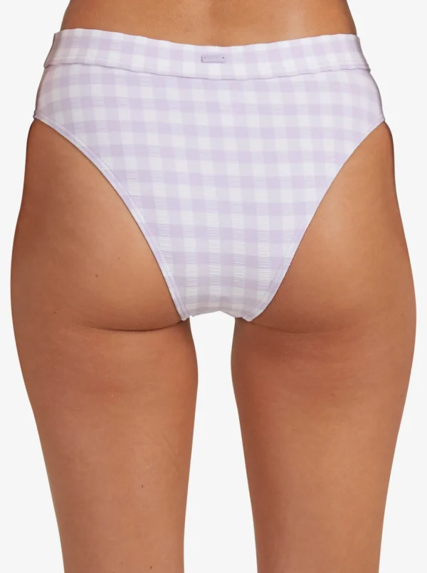 Roxy Heart The Check Moderate Coverage Bikini Bottom | Bikinis