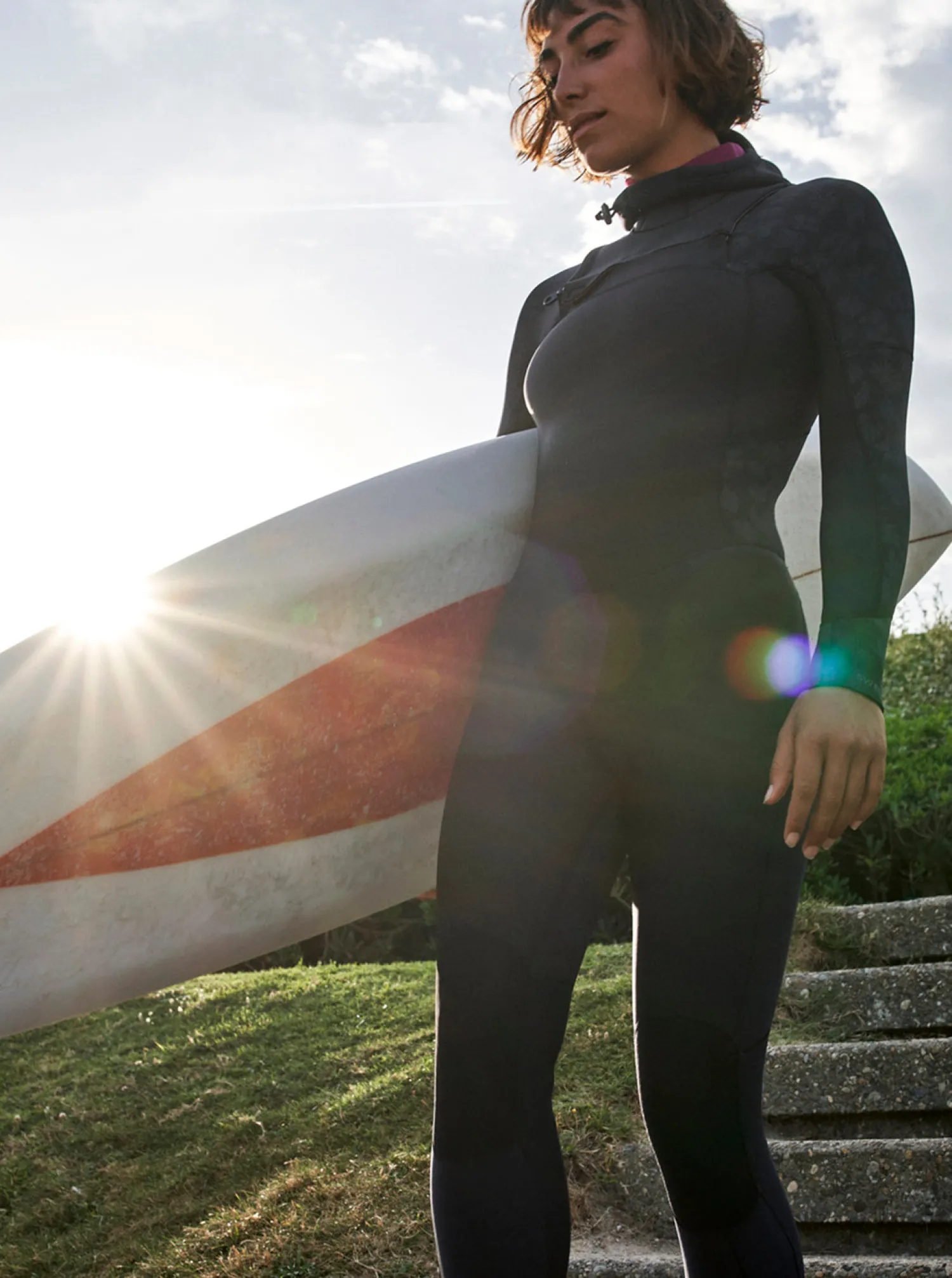 mm_swell_series_hooded_ch_3.webp Roxy 5/4/3mm Swell Series Hooded Chest Zip Wetsuit | Wetsuits