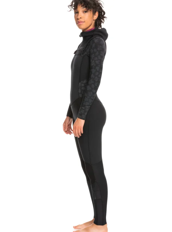 Roxy 5/4/3mm Swell Series Hooded Chest Zip Wetsuit | Wetsuits