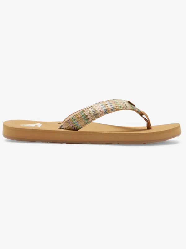 Roxy Porto Raffia II Sandals | Flip Flops