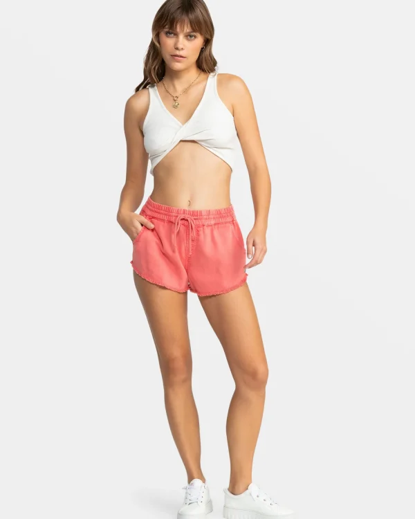 Roxy Scenic Route Elastic Waist Shorts | Shorts
