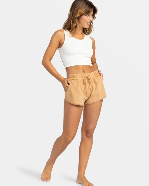 Roxy Scenic Route Elastic Waist Shorts | Shorts