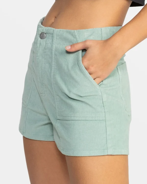 Roxy Sessions High Waist Corduroy Shorts | Shorts