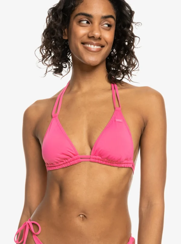 Roxy Solid Beach Classics Mini Tikitri Bikini Top | Bikini Tops