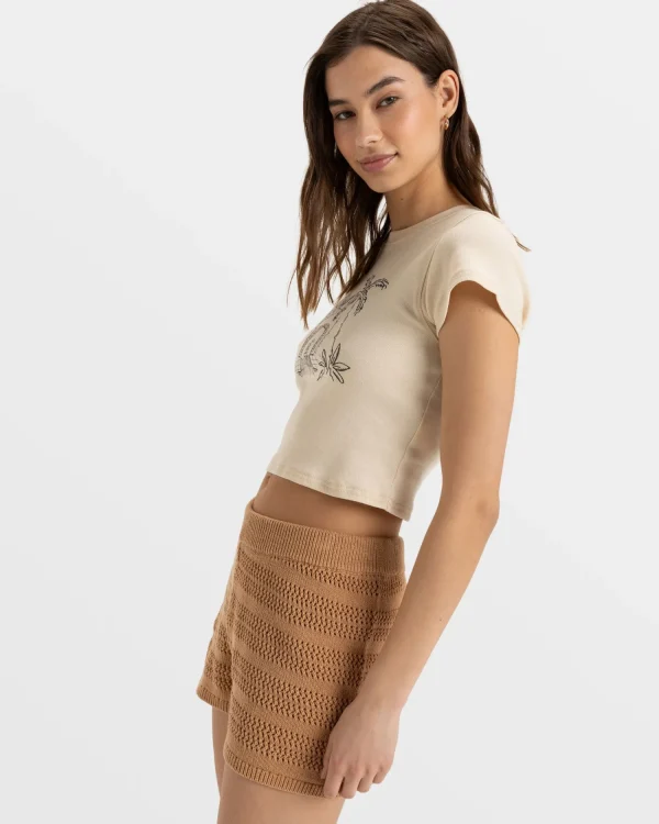 Roxy Spicy Vibes Elastic Waist Shorts | Shorts