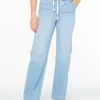Roxy Sunset Dream Faux Denim Casual Pants | Pants & Jeans