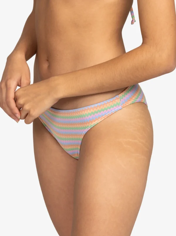 Roxy Wavy Stripe Moderate Bikini Bottom | Bikini Bottoms