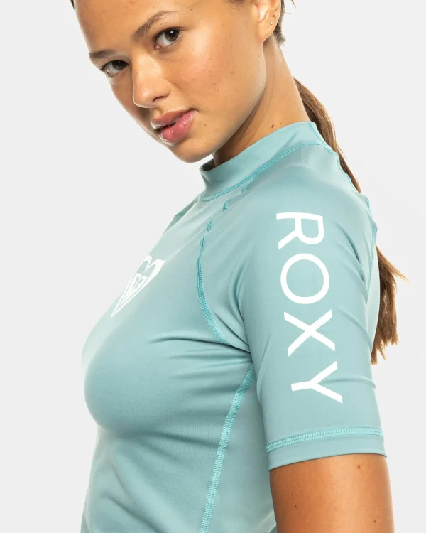 Roxy Whole Hearted Short Sleeve Upf 50 Rashguard | Rashguards | Rashguards